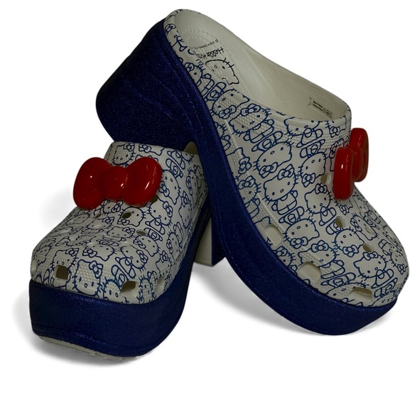 Hello Kitty x Crocs Adult Siren Heeled Clog - Picture 7 of 9